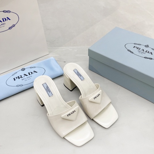 Replica Prada Slippers For Women #966018 $76.00 USD for Wholesale