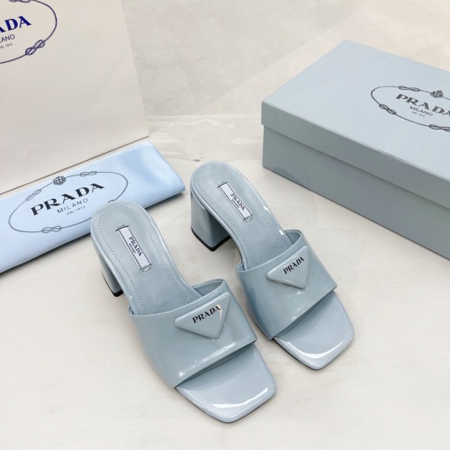 Replica Prada Slippers For Women #966022 $76.00 USD for Wholesale