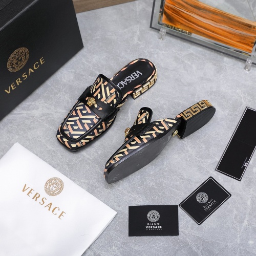 Replica Versace Slippers For Women #966028 $118.00 USD for Wholesale