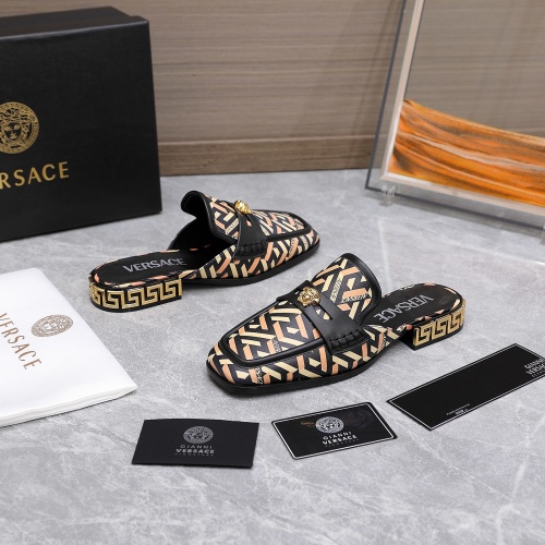 Replica Versace Slippers For Women #966028 $118.00 USD for Wholesale