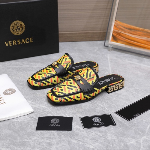 Replica Versace Slippers For Women #966029 $118.00 USD for Wholesale