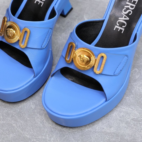 Replica Versace Slippers For Women #966032 $118.00 USD for Wholesale