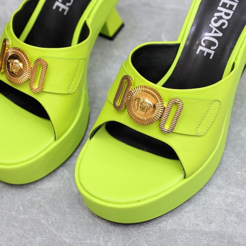 Replica Versace Slippers For Women #966033 $118.00 USD for Wholesale