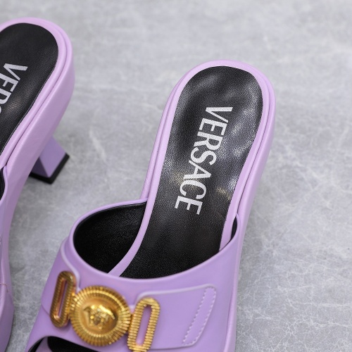 Replica Versace Slippers For Women #966034 $118.00 USD for Wholesale