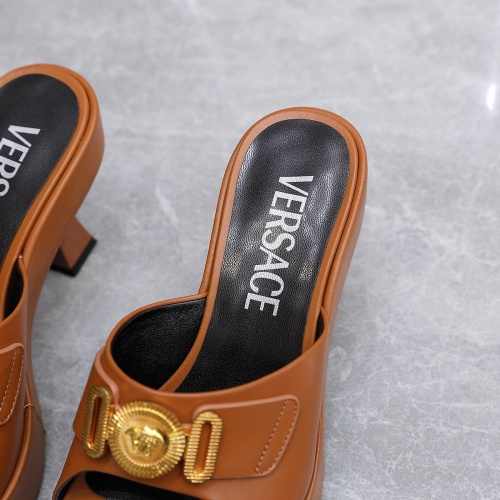 Replica Versace Slippers For Women #966036 $118.00 USD for Wholesale