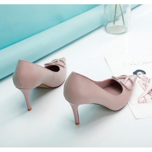 Replica Valentino High-Heeled Shoes For Women #966082 $76.00 USD for Wholesale