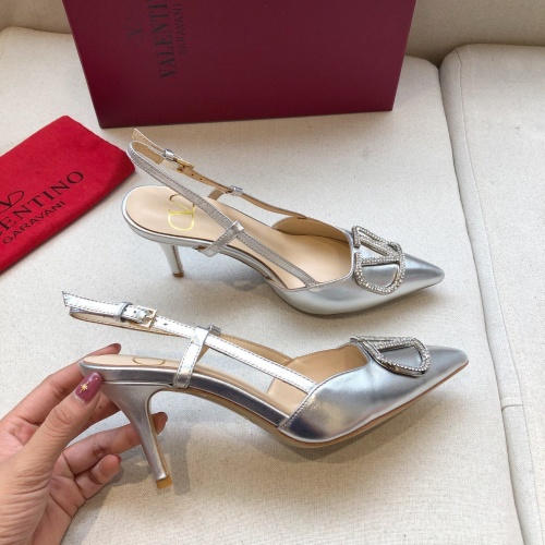 Replica Valentino Sandal For Women #966100 $80.00 USD for Wholesale