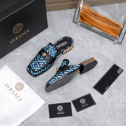 Replica Versace Slippers For Women #966119 $118.00 USD for Wholesale