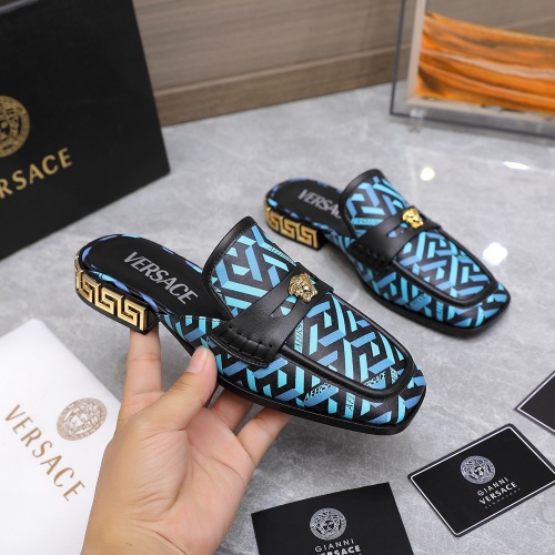 Replica Versace Slippers For Women #966119 $118.00 USD for Wholesale