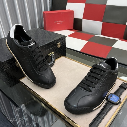 Replica Salvatore Ferragamo Casual Shoes For Men #966256 $82.00 USD for Wholesale
