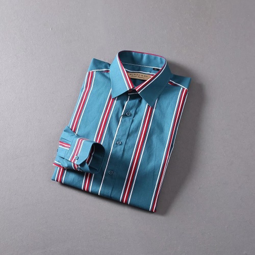 Replica Burberry Shirts Long Sleeved For Men #966298 $42.00 USD for Wholesale