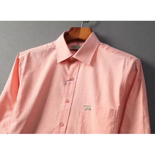 Replica Burberry Shirts Long Sleeved For Men #966299 $42.00 USD for Wholesale