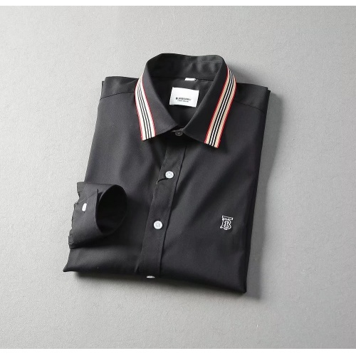 Replica Burberry Shirts Long Sleeved For Men #966311 $42.00 USD for Wholesale