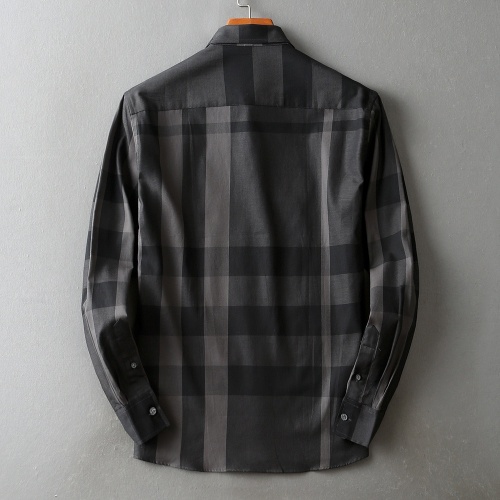 Replica Burberry Shirts Long Sleeved For Men #966343 $42.00 USD for Wholesale