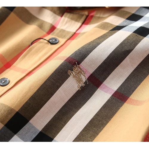 Replica Burberry Shirts Long Sleeved For Men #966400 $42.00 USD for Wholesale