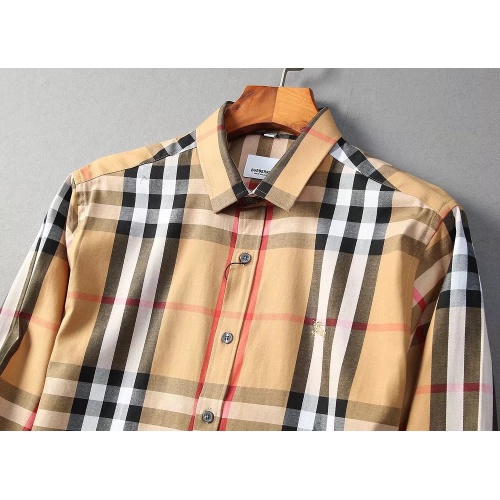 Replica Burberry Shirts Long Sleeved For Men #966400 $42.00 USD for Wholesale