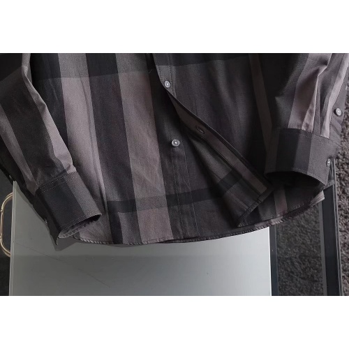 Replica Burberry Shirts Long Sleeved For Men #966410 $42.00 USD for Wholesale