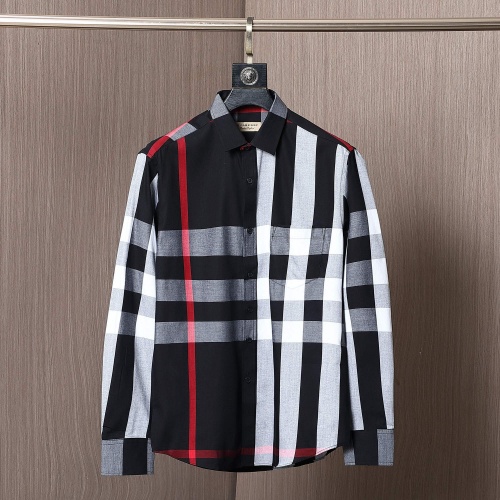 Burberry Shirts Long Sleeved For Men #966426