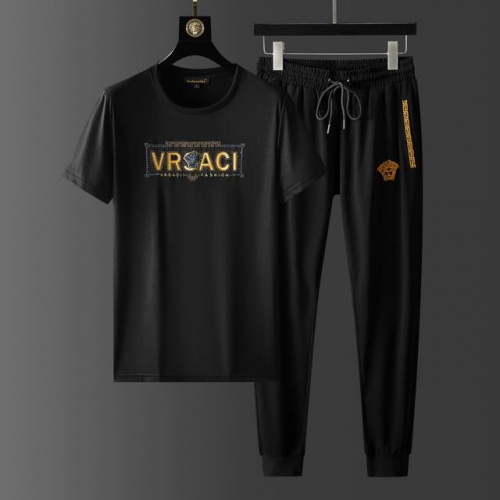 Versace Tracksuits Short Sleeved For Men #966456
