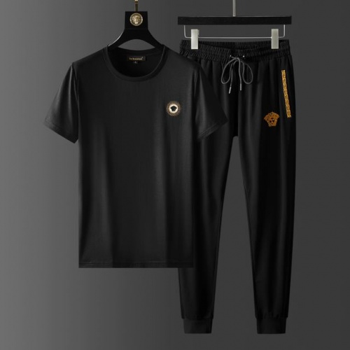 Versace Tracksuits Short Sleeved For Men #966459 $64.00 USD, Wholesale Replica Versace Tracksuits