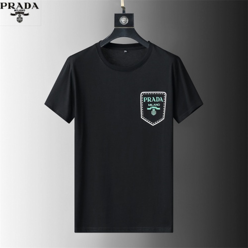 Prada T-Shirts Short Sleeved For Men #966492