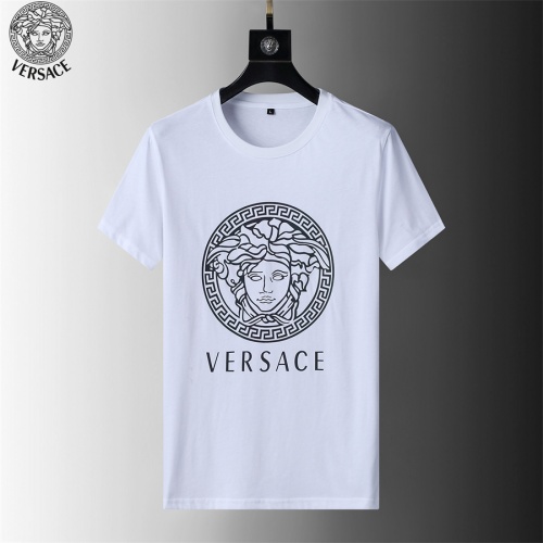 Versace T-Shirts Short Sleeved For Men #966506 $32.00 USD, Wholesale Replica Versace T-Shirts