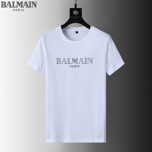 Balmain T-Shirts Short Sleeved For Men #966523