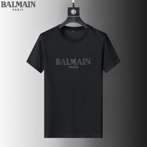 Balmain T-Shirts Short Sleeved For Men #966524