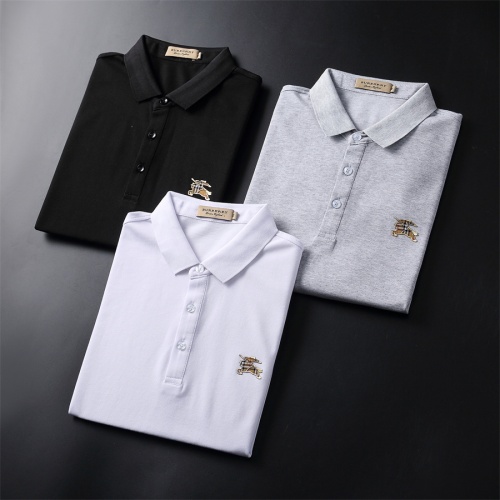 Replica Burberry T-Shirts Short Sleeved For Men #966527 $38.00 USD for Wholesale