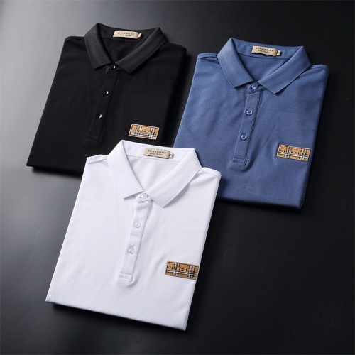Replica Burberry T-Shirts Short Sleeved For Men #966534 $38.00 USD for Wholesale