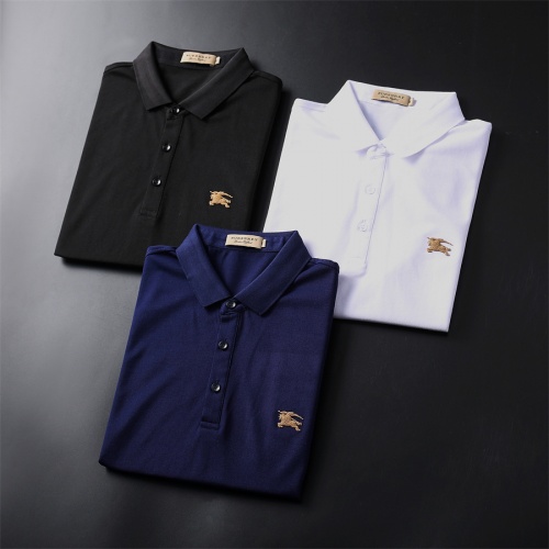 Replica Burberry T-Shirts Short Sleeved For Men #966536 $38.00 USD for Wholesale