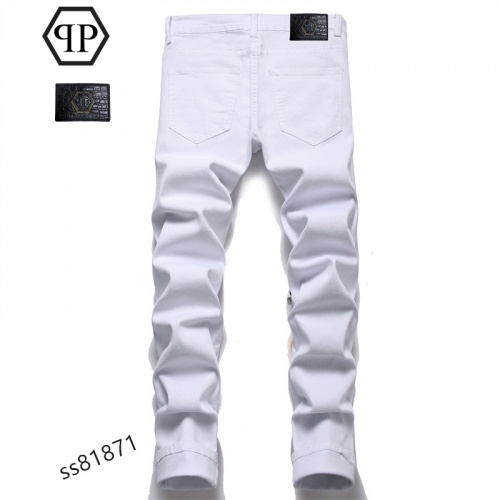 Replica Philipp Plein PP Jeans For Men #966629 $48.00 USD for Wholesale