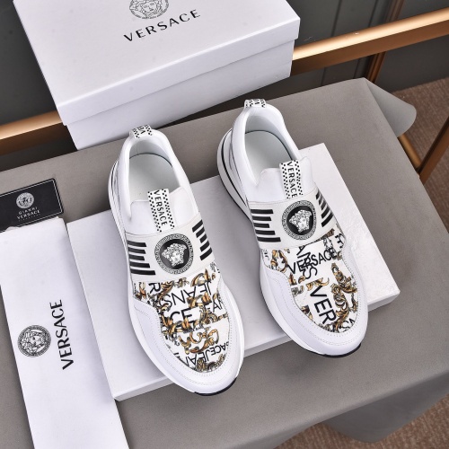 Replica Versace Casual Shoes For Men #966777 $76.00 USD for Wholesale