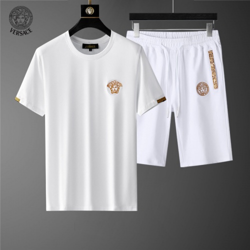 Versace Tracksuits Short Sleeved For Men #966852 $60.00 USD, Wholesale Replica Versace Tracksuits