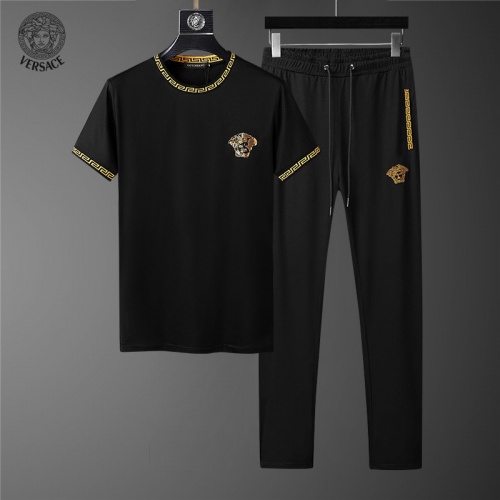 Versace Tracksuits Short Sleeved For Men #966897 $64.00 USD, Wholesale Replica Versace Tracksuits