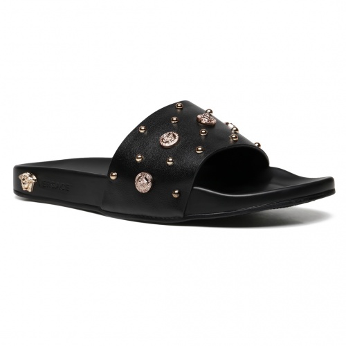 Replica Versace Slippers For Women #967113 $64.00 USD for Wholesale