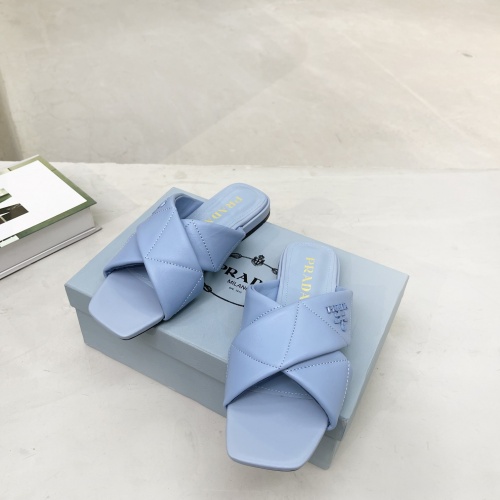 Replica Prada Slippers For Women #967117 $72.00 USD for Wholesale