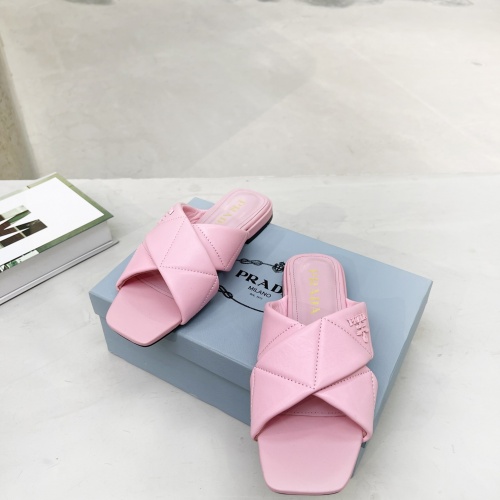 Replica Prada Slippers For Women #967118 $72.00 USD for Wholesale
