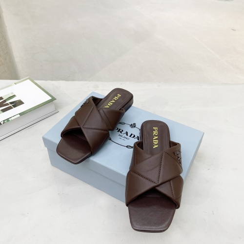 Replica Prada Slippers For Women #967120 $72.00 USD for Wholesale