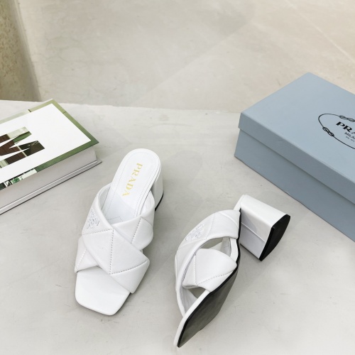 Replica Prada Slippers For Women #967123 $76.00 USD for Wholesale