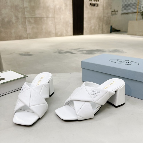 Replica Prada Slippers For Women #967123 $76.00 USD for Wholesale