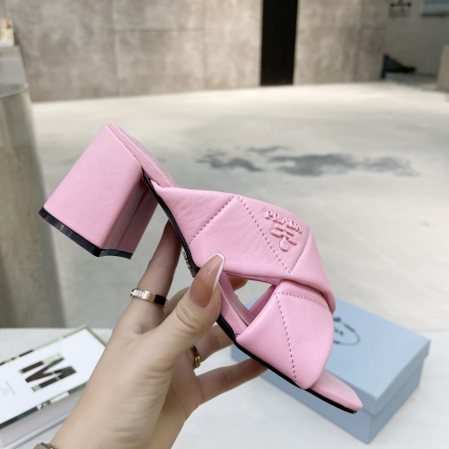 Replica Prada Slippers For Women #967124 $76.00 USD for Wholesale