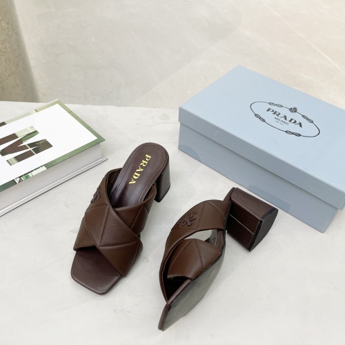 Replica Prada Slippers For Women #967125 $76.00 USD for Wholesale