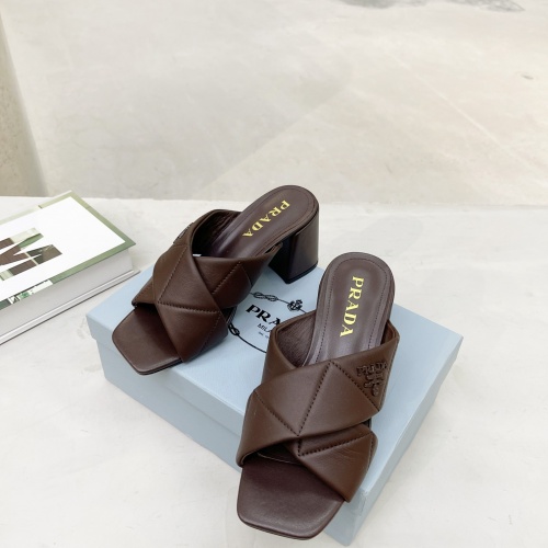Replica Prada Slippers For Women #967125 $76.00 USD for Wholesale
