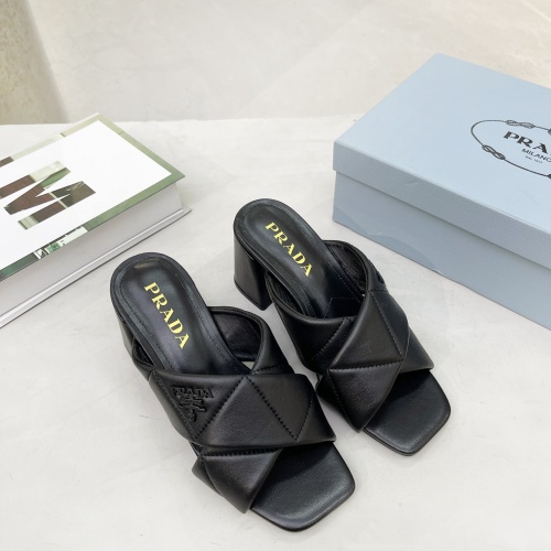 Replica Prada Slippers For Women #967126 $76.00 USD for Wholesale