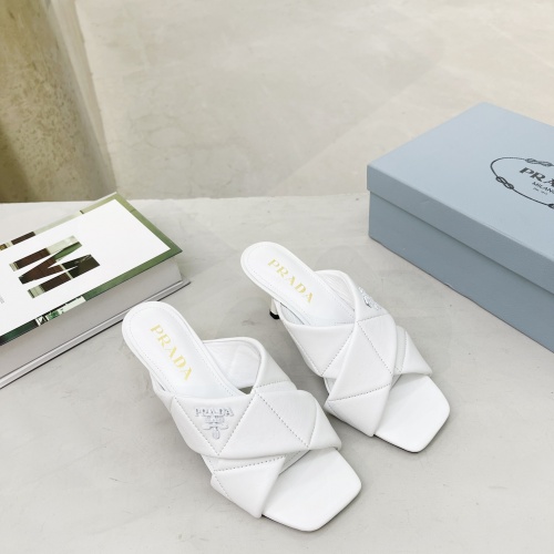 Replica Prada Slippers For Women #967128 $76.00 USD for Wholesale