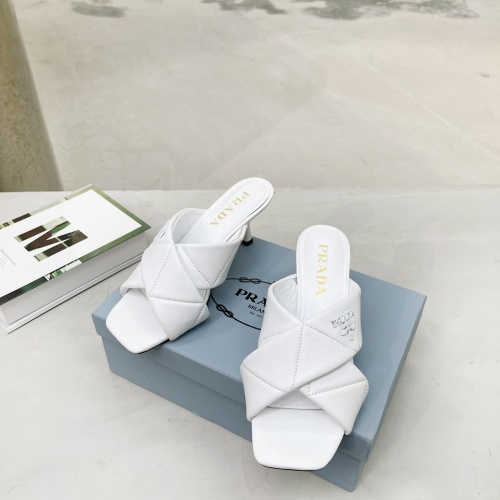 Replica Prada Slippers For Women #967128 $76.00 USD for Wholesale