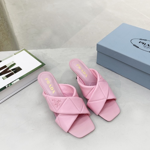 Replica Prada Slippers For Women #967129 $76.00 USD for Wholesale