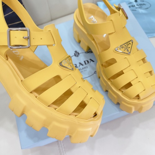 Replica Prada Sandal For Women #967136 $88.00 USD for Wholesale