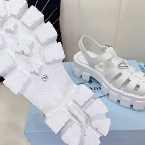 Replica Prada Sandal For Women #967137 $88.00 USD for Wholesale